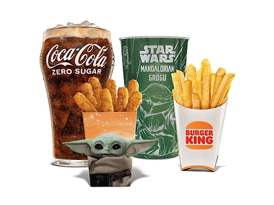 12 Pc. Grogu's Garlic Chicken Fries Meal with Collectible Cup