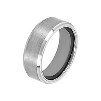 Tungsten Grey Matte Finish Men's Wedding Band