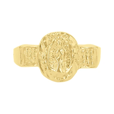 14K Yellow Gold Guadalupe Baby Ring