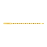 14K Yellow Gold 8.5mm Chino Box ID Bracelet
