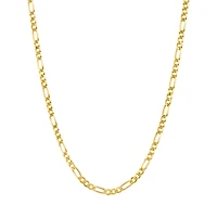 14K Yellow Gold 2mm Figaro Chain