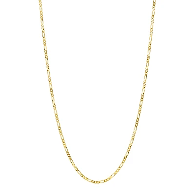 14K Yellow Gold 1.8mm Figaro Chain