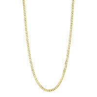 14K Yellow Gold 3.6mm Comfort Curb Chain