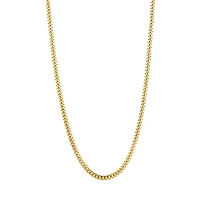 14K Yellow Gold 4mm Miami Cuban Chain