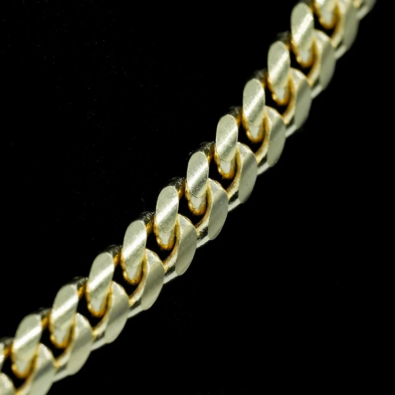 14K Yellow Gold 4mm Miami Cuban Chain
