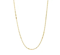 14K Yellow Gold Fancy Link Chain