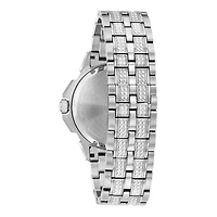 Bulova Octava Crystal Stainless Steel Men's Watch - 96C134