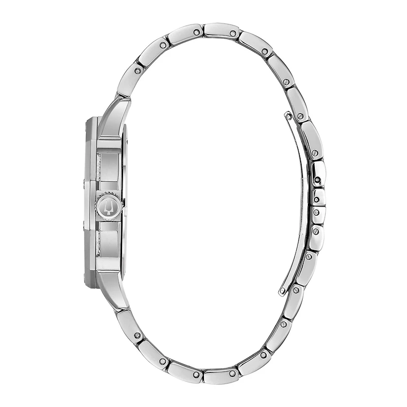 Bulova Octava Crystal Stainless Steel Men's Watch - 96C134