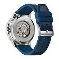 Bulova Marine Star Blue Dial Men's Watch - 96A291