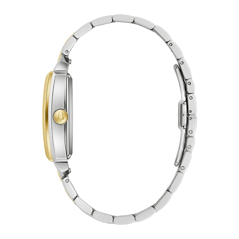 Bulova Sutton Automatic Rectangle Dial Men's Watch - 98A308