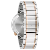 Bulova Futuro Gray Textured Dial Men's Watch - 98A309