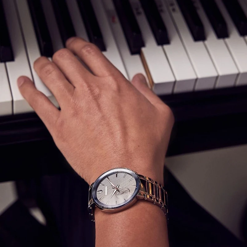 Bulova Futuro Gray Textured Dial Men's Watch - 98A309