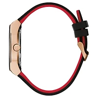 Bulova Modern Rose Gold Tone Black Dial Men's Watch - 97C112