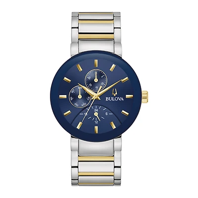 Bulova Modern Blue Dial Men's Watch - 98C148