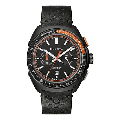 Bulova Racer Chronograph Black Men's Watch - 98B428