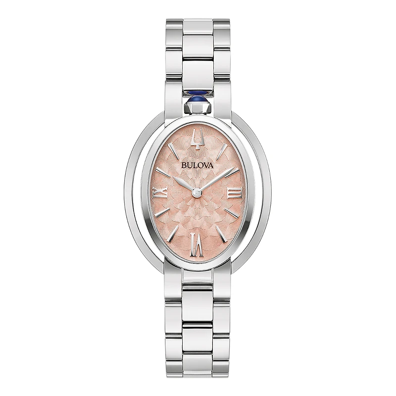 Bulova Rubaiyat Pink Dial Women's Watch - 96L331