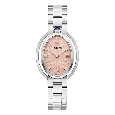 Bulova Rubaiyat Pink Dial Women's Watch - 96L331