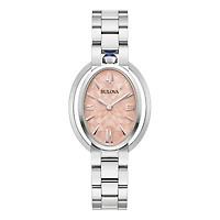 Bulova Rubaiyat Pink Dial Women's Watch - 96L331