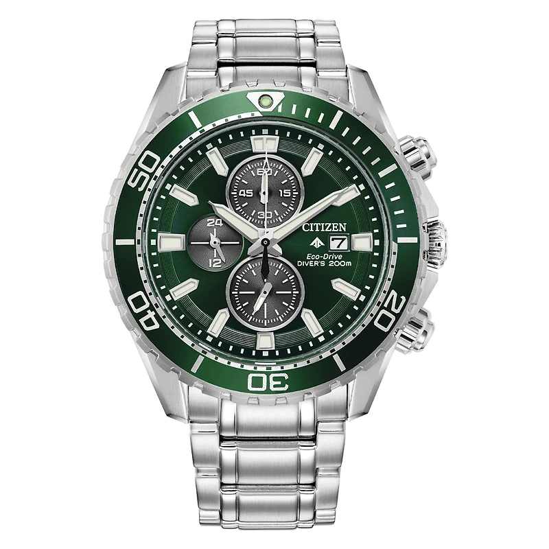 Citizen Promaster Dive Green Dial Men's Watch - CA0820-50X