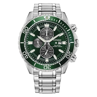 Citizen Promaster Dive Green Dial Men's Watch - CA0820-50X