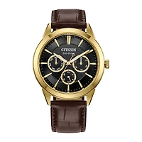 Citizen Classic Gold Case Men's Watch - BU2112-06E
