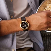 Citizen Classic Gold Case Men's Watch - BU2112-06E