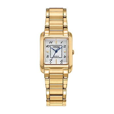 Citizen Bianca Gold Tone Pearl Women's Watch - EW5602-57D