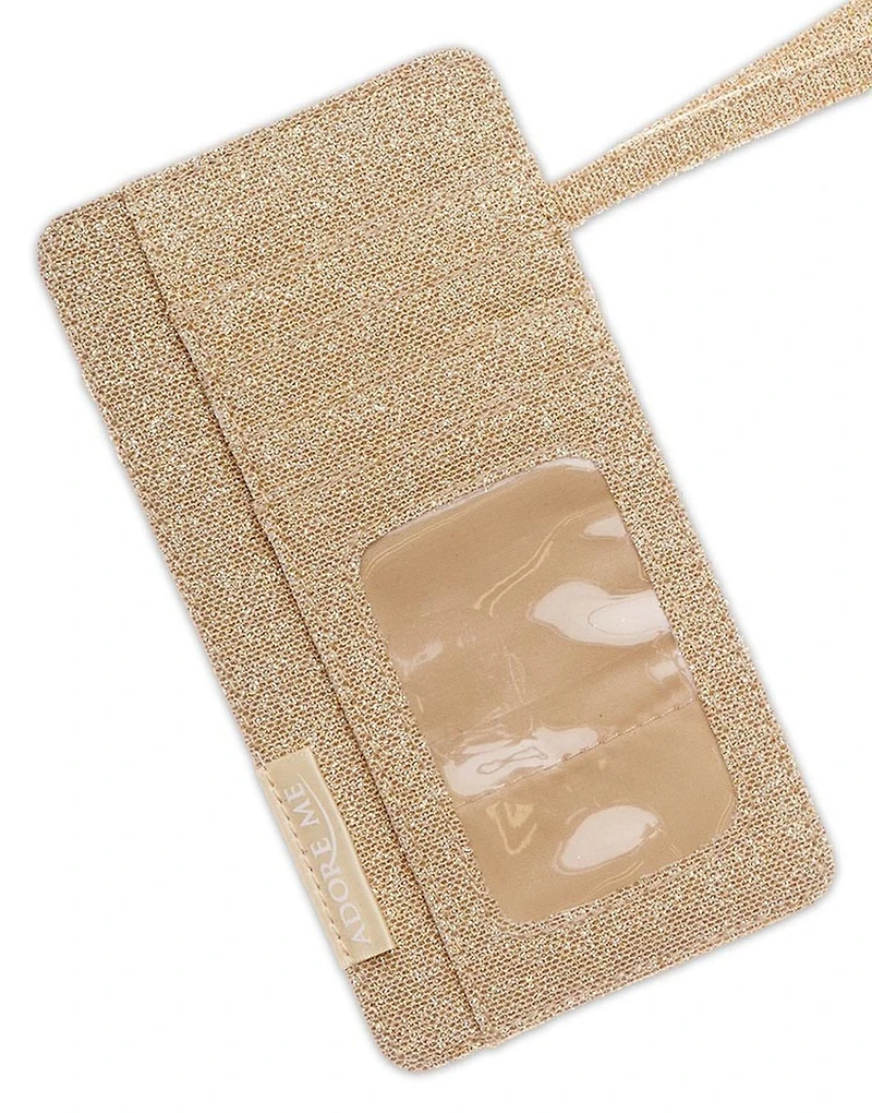 Women's Glitter Cell Phone Case Wallet 