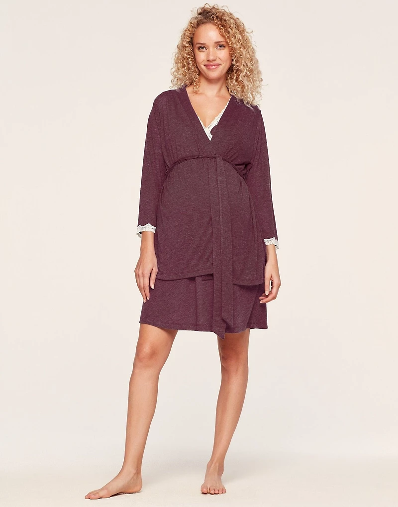 Lacey Nightie & Robe PJ Set