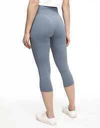 Haley Heathered Crop