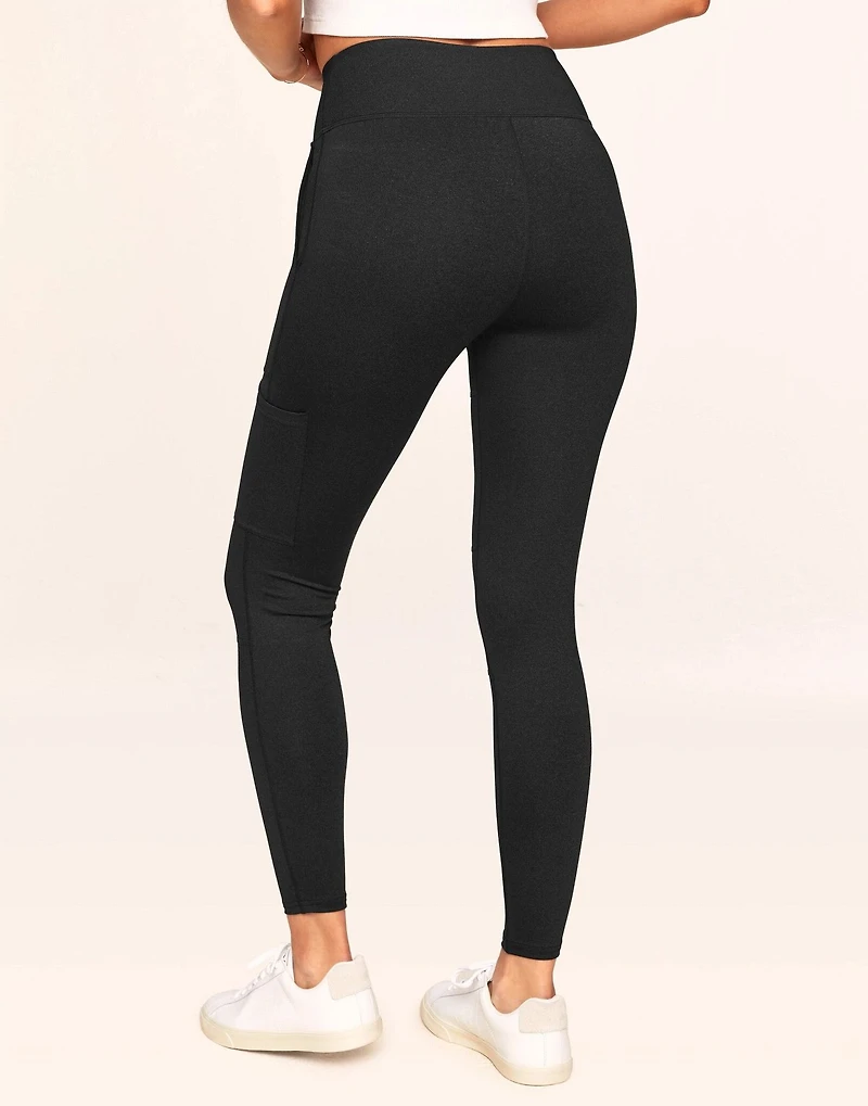 Haley Heathered Cargo Legging
