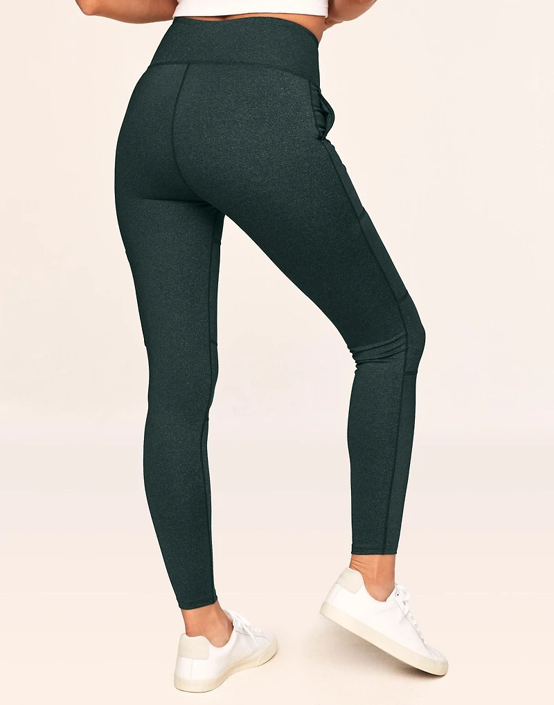 Haley Heathered Cargo Legging