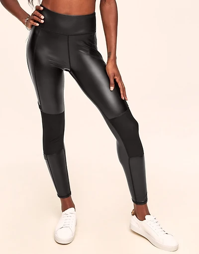 Lucy Novelty Leatherette Legging