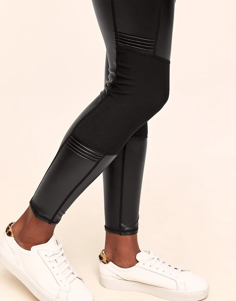 Lucy Novelty Leatherette Legging