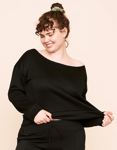 Reese Boat Neck Sweater Plus