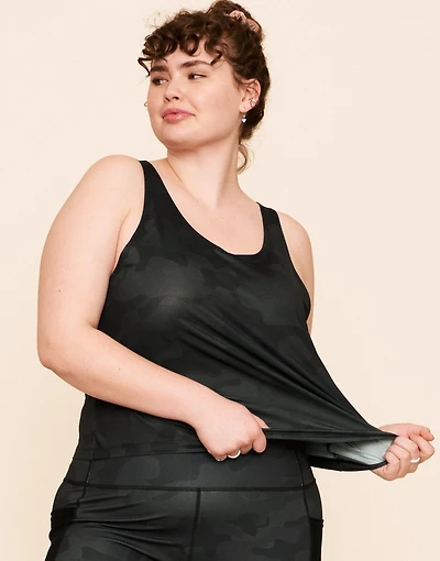 Micah Cropped Tank Plus