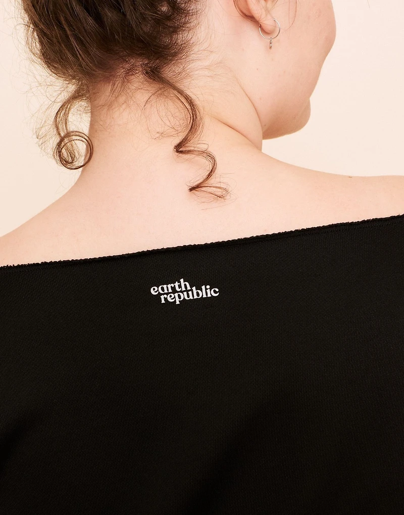 Reese Boat Neck Sweater Plus