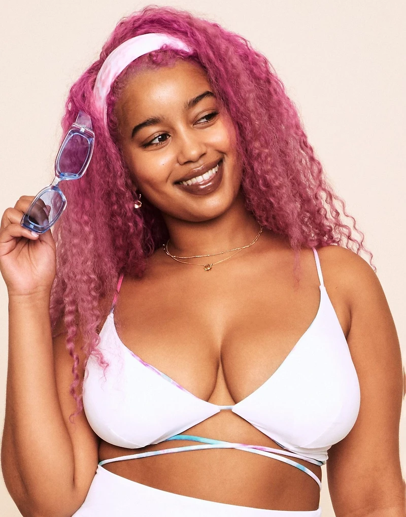 Azariah Reversible Triangle Swim Top