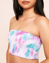 Arlette Smocking Bandeau Top