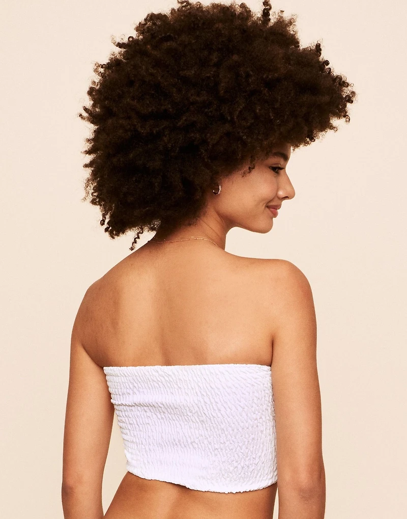 Arlette Smocking Bandeau Top