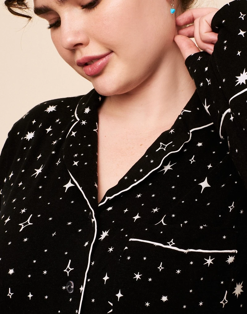 Quinn Cotton Long PJ Set