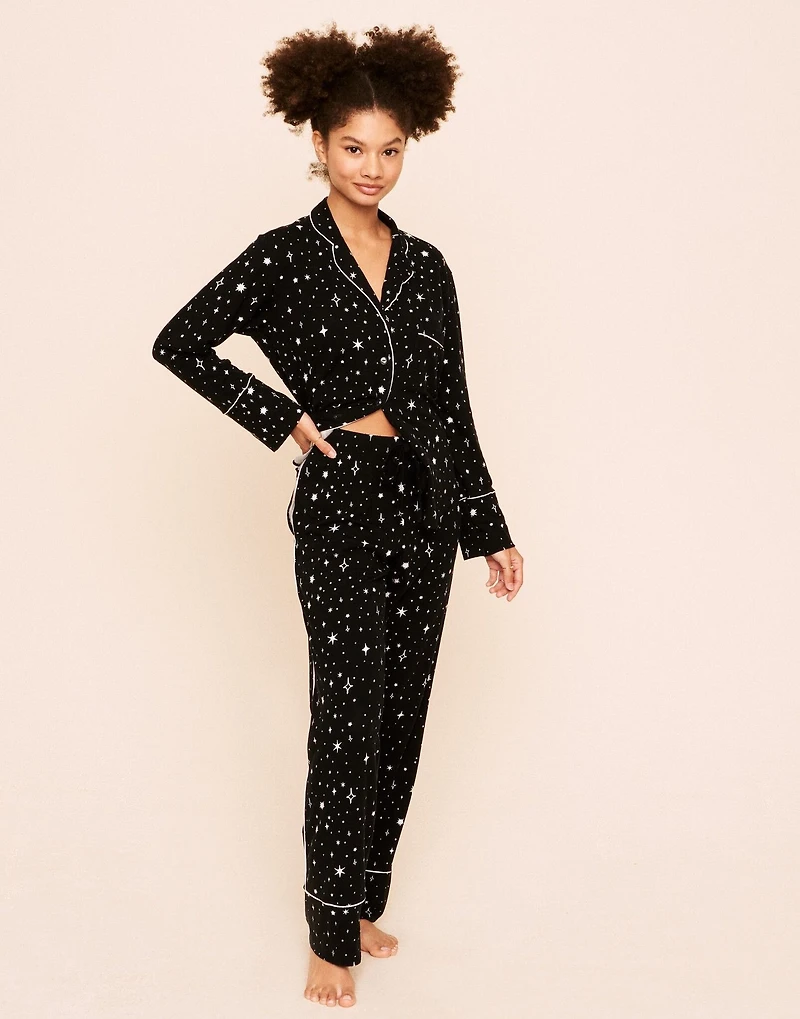 Quinn Cotton Long PJ Set