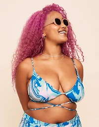 Azariah Reversible Triangle Swim Top