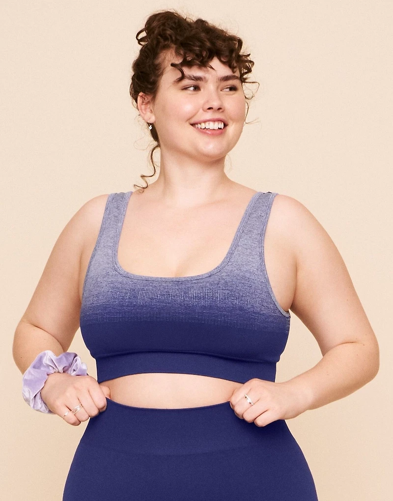 Maeve Ombre Sports Bra Contour