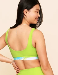 Rivka Reversible Square Necktop Bralette Swim Top