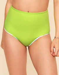 Vivian Reversible High Waist Swim Bottom