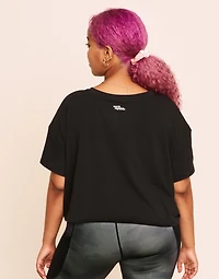 Austyn Cropped Crew Neck Tee