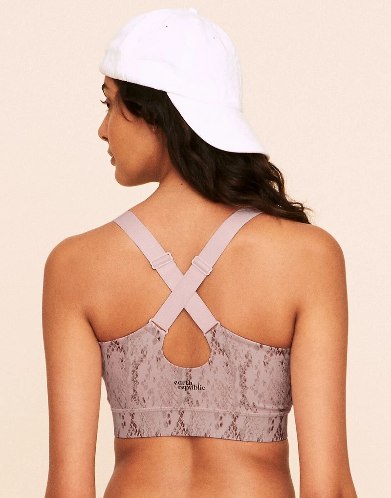 Evie Mid-Support Sports Bra Contour