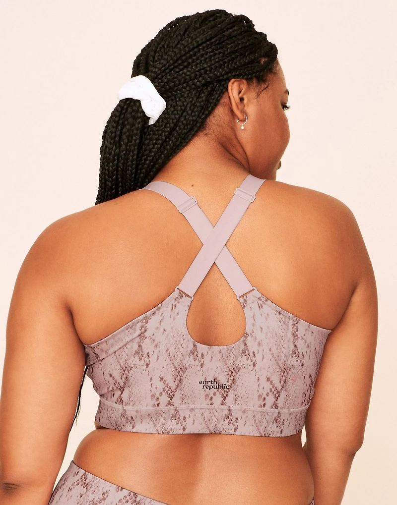 Evie Mid-Support Sports Bra Contour