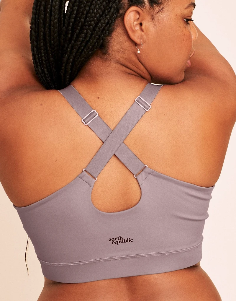 Evie Mid-Support Sports Bra Contour Plus